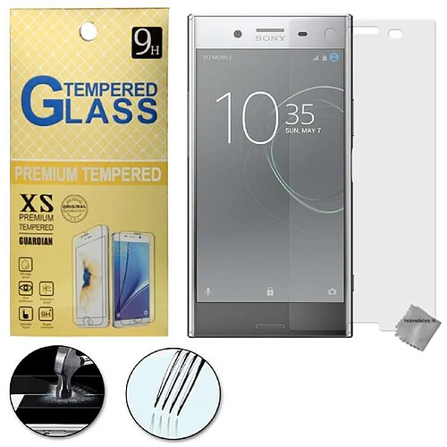 Htdmobiles Film de protection vitre verre trempe transparent pour Sony Xperia XZ Premium