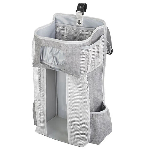 Universal Empileur de couches suspendu sac de rangement de couches organisateur de pépinière changement de table lit bébé ou mur douche bébé cadeau | Empileur de couches caddy