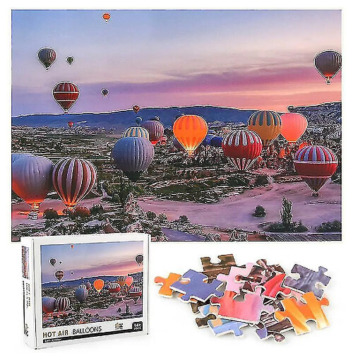 Universal Q1071 1000 pièces montgolfière puzzle jouets jeu de décompression