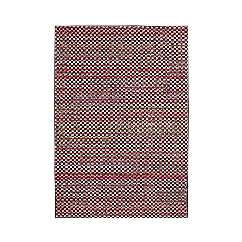 Thedecofactory VENISE - Tapis à motifs petits pixels multicolores 133x190