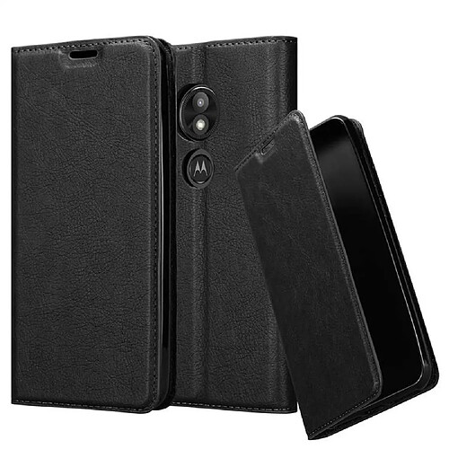 Cadorabo Coque Motorola MOTO E5 PLAY Etui en Noir