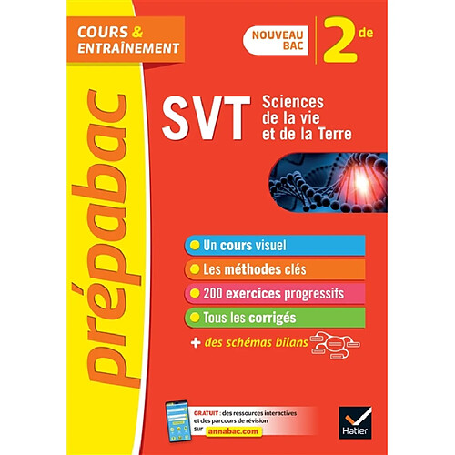 SVT, sciences de la vie et de la Terre 2de : nouveau bac · Occasion