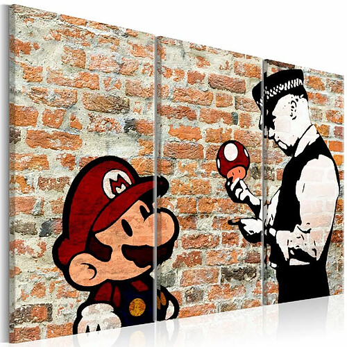 Paris Prix Tableau Imprimé Caught Mario 80 x 120 cm