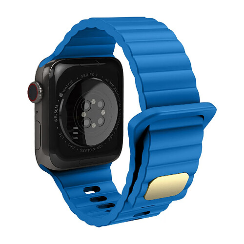 Avizar Bracelet Apple Watch 42 - 49mm Bleu