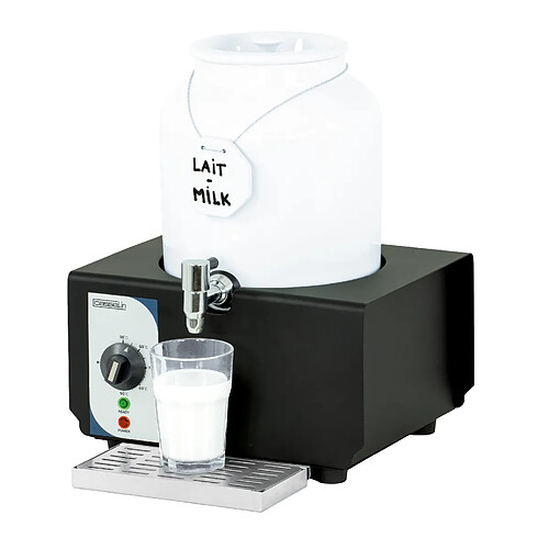 Distributeur de Lait Chaud Professionnel en Porcelaine 10 L - Casselin