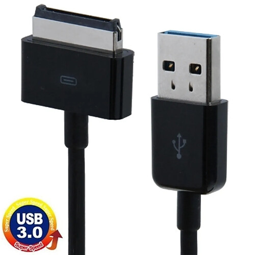 Wewoo Câble de données USB 3.0 pour ASUS EeePad TF101 / TF201 / TF300 / TF700, longueur: 1M noir