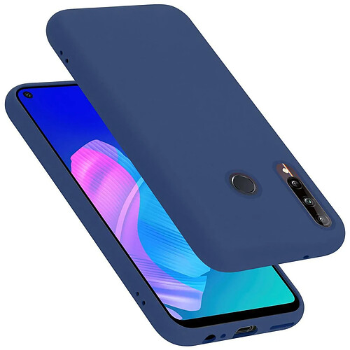 Cadorabo Coque Huawei P40 LITE E Etui en Bleu