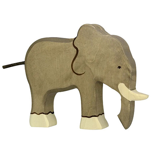 Figurine Holztiger Eléphant