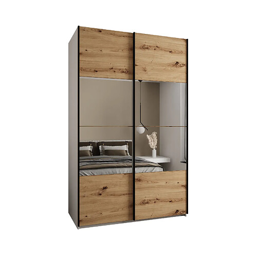 Abiks Meble Armoire à portes battantes Lux 4 245,5/160/64 2 portes