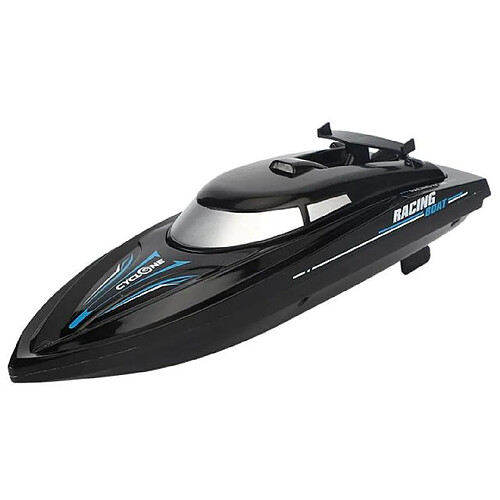 Universal RC Alligator Head 2.4G Remote Control RC Boat(Black)