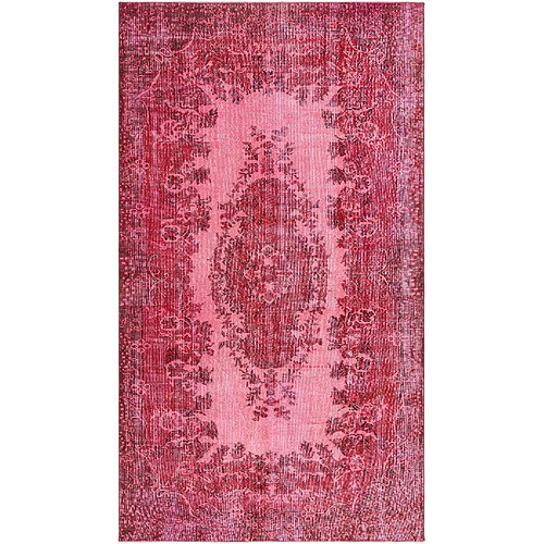 Vidal Tapis de laine 282x163 rouge Ultra Vintage