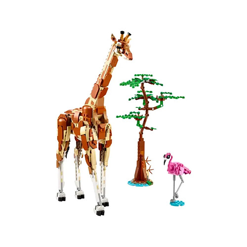 Lego 31150 Les Animaux Sauvages du Safari 3 en 1 Multicolore