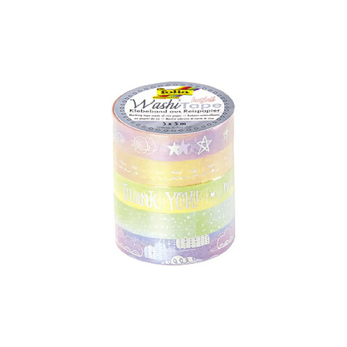 folia Ruban adhésif décoratif Washi-Tape 'HOTFOIL RAINBOW' ()