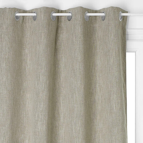 Atmosphera, Createur D'Interieur Rideau occultant Lea - 140 x 260 cm - Gris clair