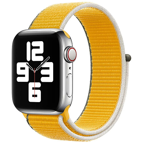 Sport Loop bracelet pour Apple Watch Series 1 á 9 / SE (38/40/41 mm) | Series 10 (42 mm) - Sunflower