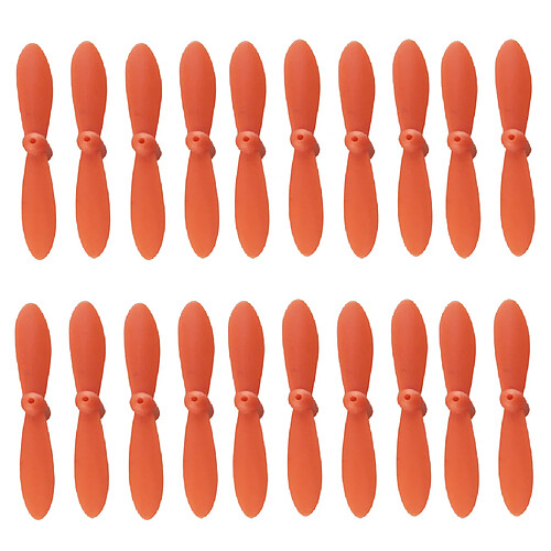 Hélices à Hélice 20 Pièces Pour Mini Drone Orange Cheerson CX 10