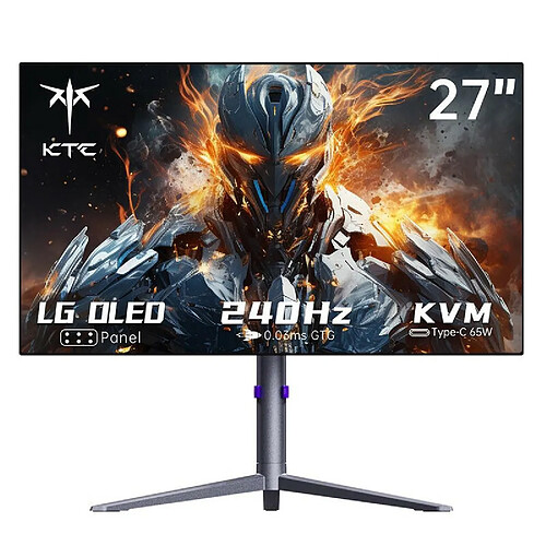 Moniteur de jeu KTC G27P6 -LG OLED-27"-240Hz-2560 x 1440 -16:9