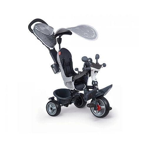 Smoby Tricycle Baby Driver Plus Gris