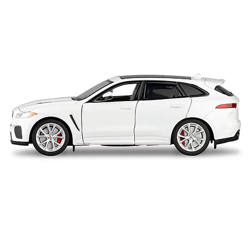 Universal 1: 32 Jaguar F Rhythm SUV Alliage Voiture Moulée Sous Pression Voiture Jouet Collection Métal Modèle de Voiture Haute Simulation Jouet Enfant | Voiture Moulée Sous Pression(blanche)