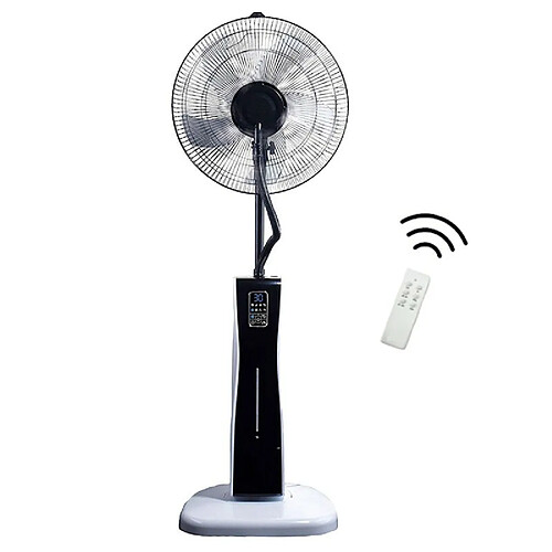 Ventilateur Brumisateur 75W Télécommande Réservoir 3L Oscillant Programmable 3 vitesses Nebula Fan Plus NIKLAS