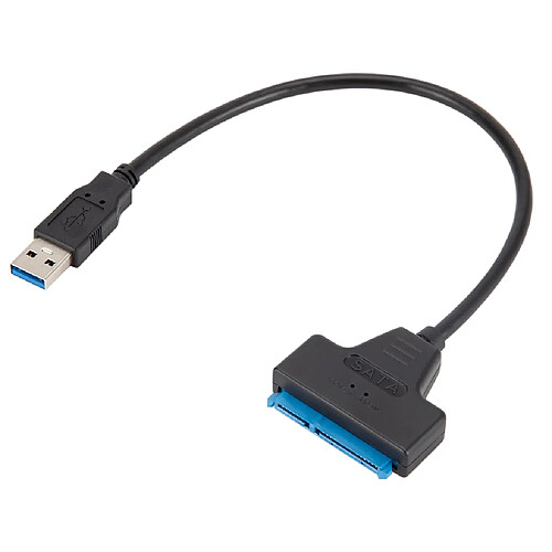 Adaptateur De Convertisseur USB 3.0 Vers SATA III 22 Broches Pour Ordinateur Portable