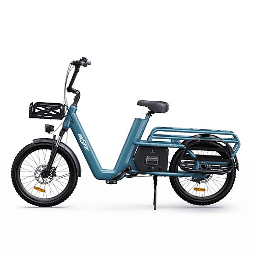 Vélo Électrique ONESPORT OT01 - Moteur 650W Batterie 48V27AH Roues de 20 Pouces Freins à Disque Hydraulique - Bleu