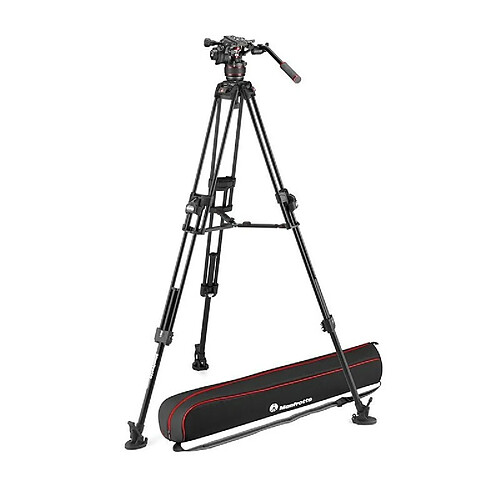 MANFROTTO 645 Trépied Fast Twin + Rotule Nitrotech Série 608