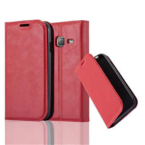 Cadorabo Coque Samsung Galaxy J1 MINI Etui en Rouge