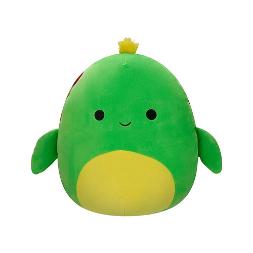 Jazwares Squishmallows - Peluche Neon Green Turtle with Neon Tie-Dye Shell Lars 30 cm