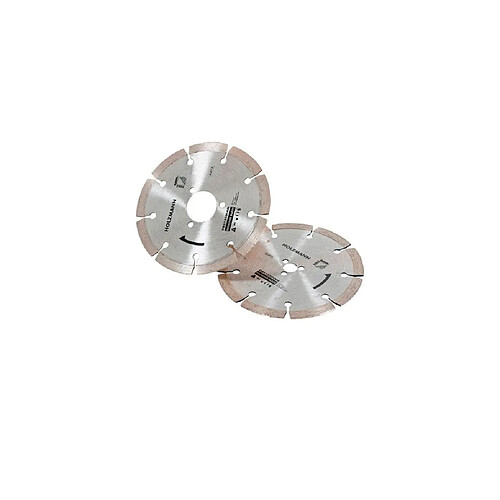 Jeu de 2 disques diamant D. 125 mm DBS125DIAM pour DBS125 - Holzmann