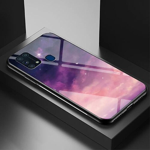 Coque en TPU combo ciel étoilé ciel fantastique pour votre Samsung Galaxy M31