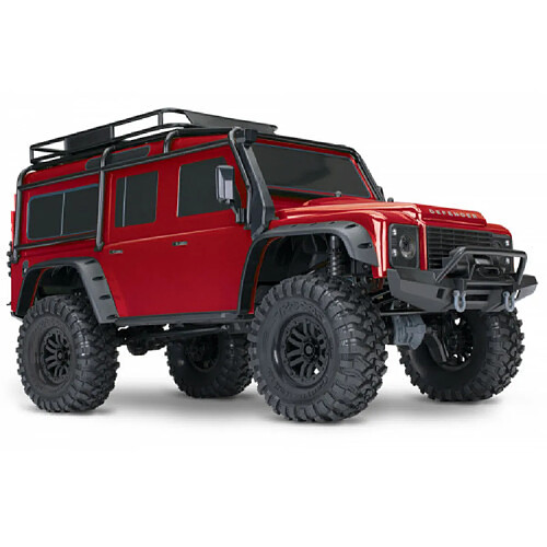 Crawler TRX-4 Rouge Defender Scale & Trail RTR - Traxxas 82056-4-RED