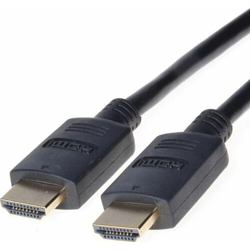 PremiumCord Câble HDMI 2.0b haute vitesse M/M 18 Gbps avec Ethernet, compatible avec vidéo 4K @ 60Hz, Deep Color, 3D, ARC, HDR, Dolby TrueHD, connecteurs plaqués or, noir, 7,5 m, kphdm2-7, 7 m