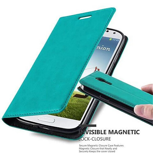 Cadorabo Coque Samsung Galaxy S4 Etui en Turquoise