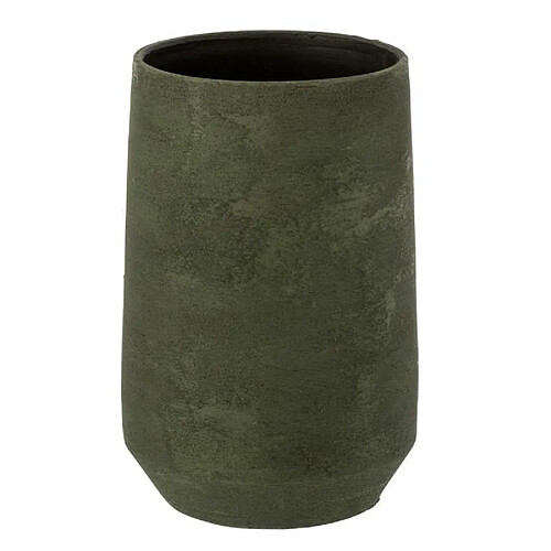 Paris Prix Vase Design en Céramique Rugueux 25cm Vert