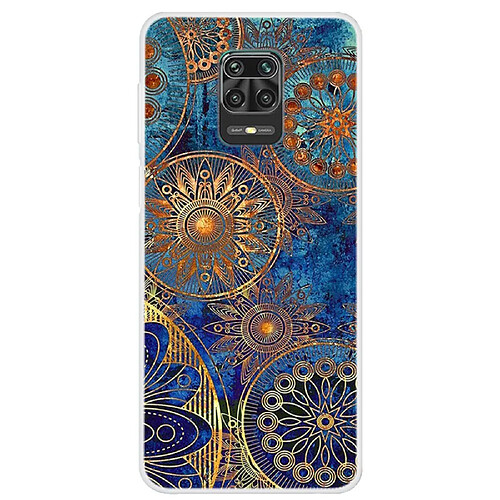 Coque en TPU impression de motifs souple fleur unique pour votre Xiaomi Redmi Note 9 Pro/Note 9 Pro Max/Note 9S