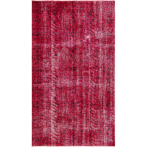 Vidal Tapis de laine 251x142 rouge Ultra Vintage