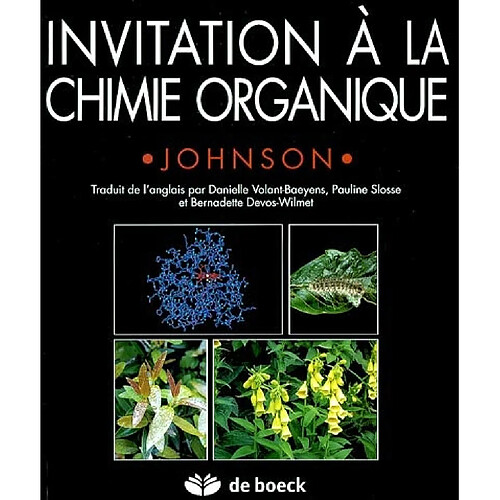 Invitation à la chimie organique · Occasion