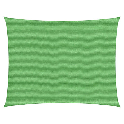 ComfortXL Voile D'ombrage 160 G/m² Vert Clair 3,5x4,5 M Pehd