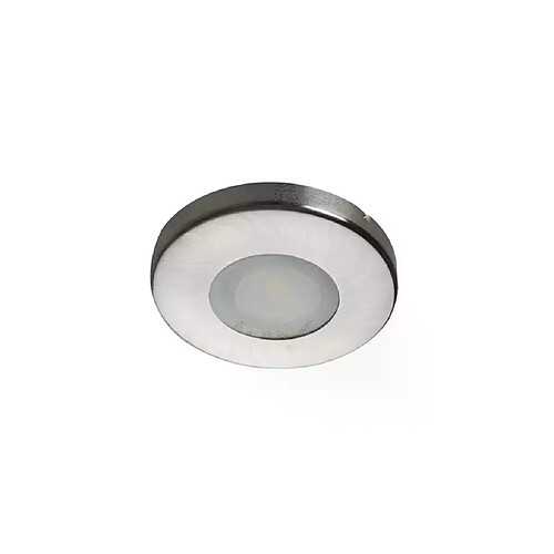 Kanlux Support de spot encastrable perçage 60-62mm - étanche IP44 rond Nickel mat