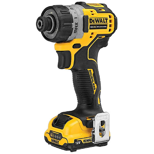 DeWalt - Visseuse à batterie XR 12V 2Ah Li-Ion Brushless 8 Nm