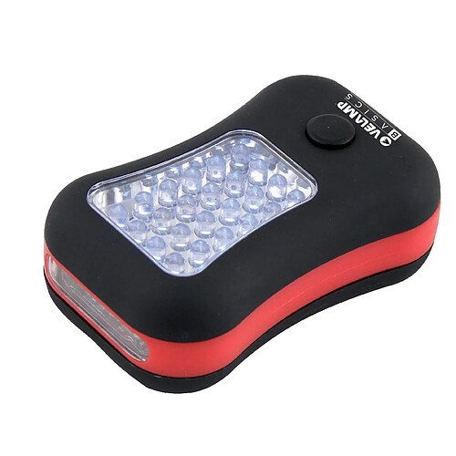 VELAMP Lampe portable de travail 24 + 4 LED avec crochet et aimant