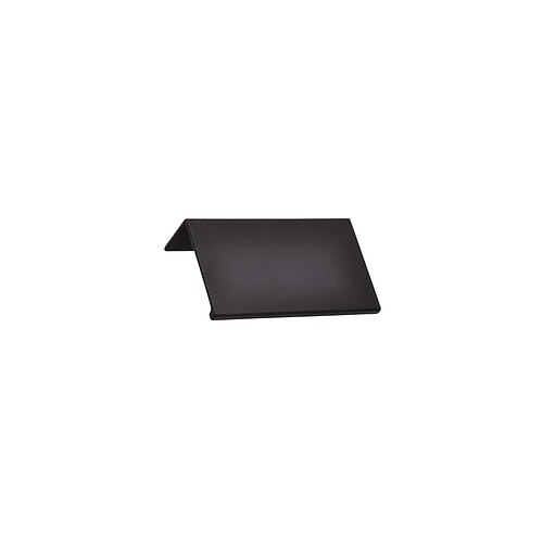 Poignée pour meuble SIRO Aluminium - 140 x 86 mm - Noir mat