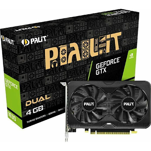 VGA PCIE16 GTX1630 4GB GDDR6/GTX1630 DUAL 4GB PALIT