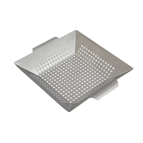 Panier à légumes inox pour barbecue et plancha - Le Marquier