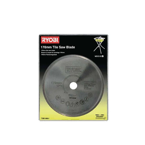 Disque RYOBI pour carrelette 178mm TSB180A1