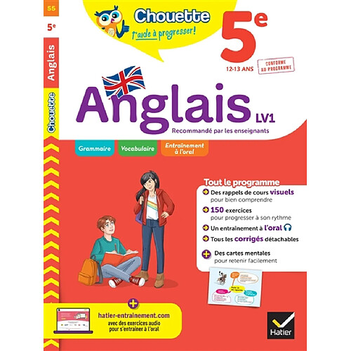 Anglais 5e LV1, 12-13 ans : conforme au programme