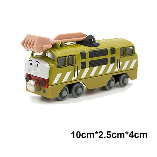 Universal Vorallme Metal Die Casting Magnetic Train Train Train Model Locomotive Boy Car Toy-Gift-Style 36