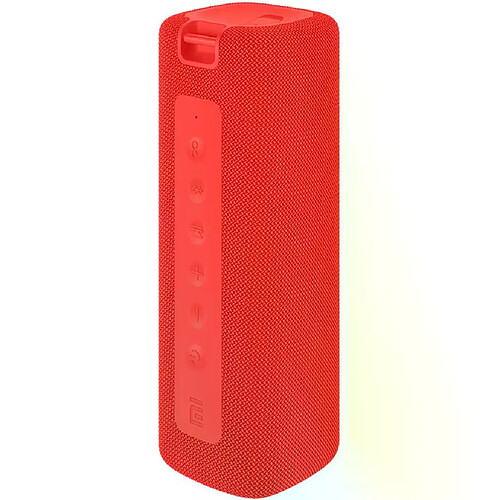 Enceinte Xiaomi Mi Portable Bluetooth 5.0 16W - Autonomie jusqu'à 13h - Résistance à l'eau IPX7 - Mains libres - Couleur Rouge