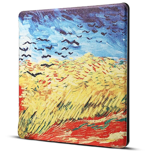 Wewoo Housse Étui pour Amazon Kindle Oasis 2017 7 pouces Van Gogh peinture à l'huile impression horizontale Flip PU cuir de protection